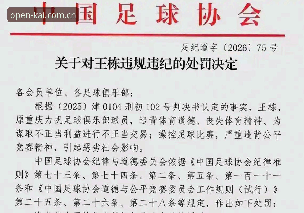 中国足协第三批禁足名单解读教程——云开体育平台数据整合视角下的赛事监管分析